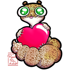 Sticker Yoghurt Love